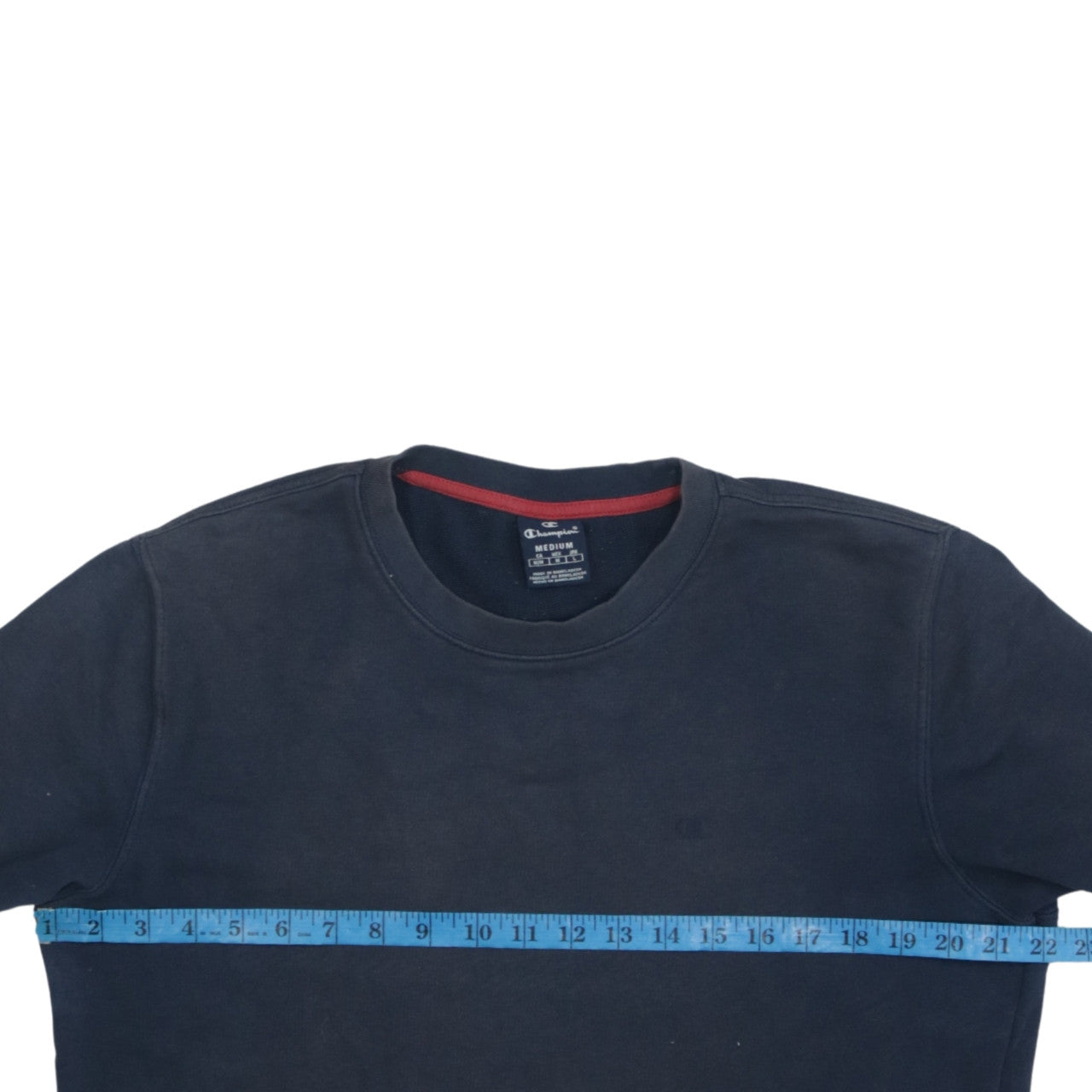 Mens UK Size M Champion Blue Pullover Sweatshirt