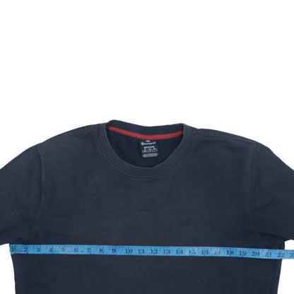 Mens UK Size M Champion Blue Pullover Sweatshirt