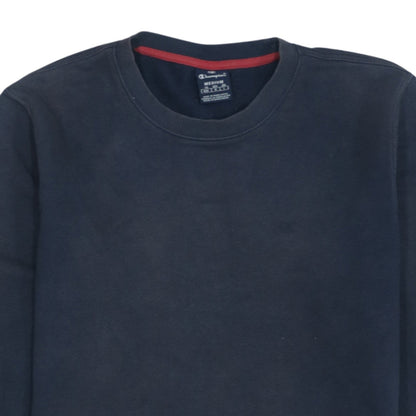 Mens UK Size M Champion Blue Pullover Sweatshirt