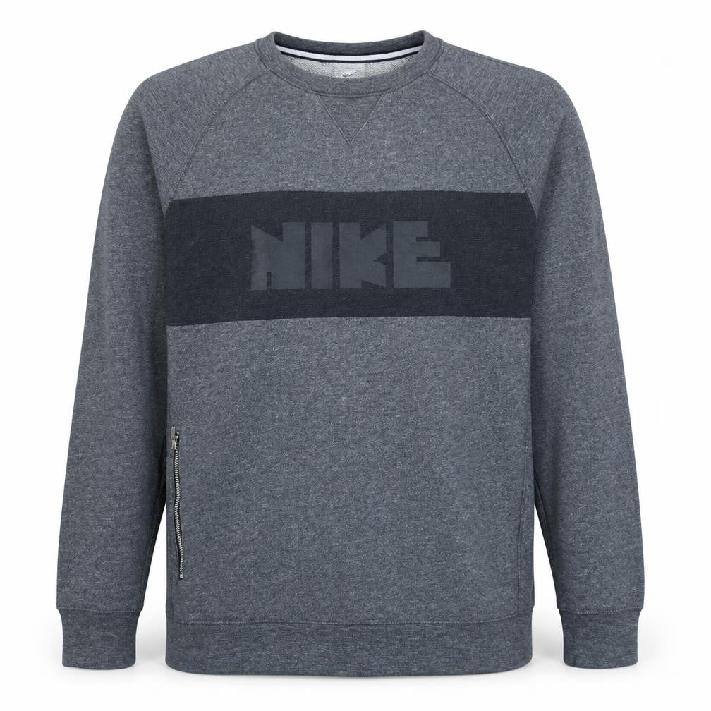 Mens UK Size M Nike Grey Pullover Sweatshirt