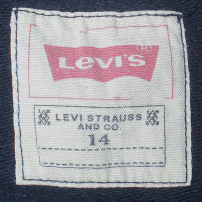Levi's Boys Blue Logo Crew Neck Pullover Sweatshirt - Size 14 Years