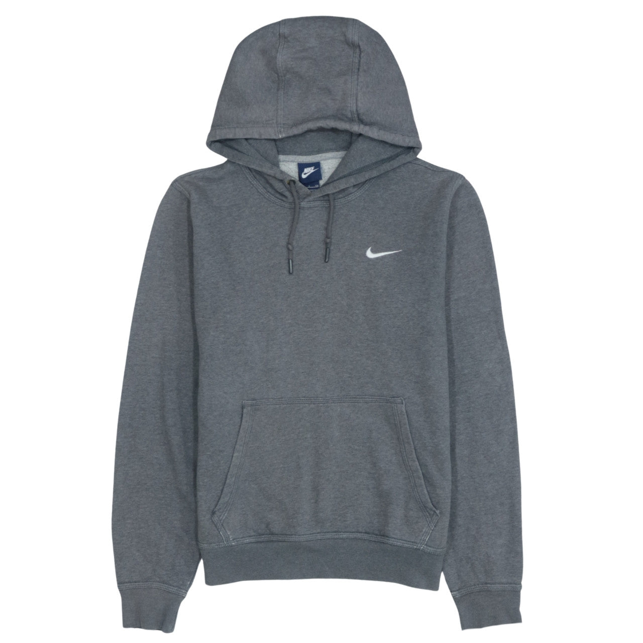 Mens UK Size S Nike Grey Pullover Hoodie