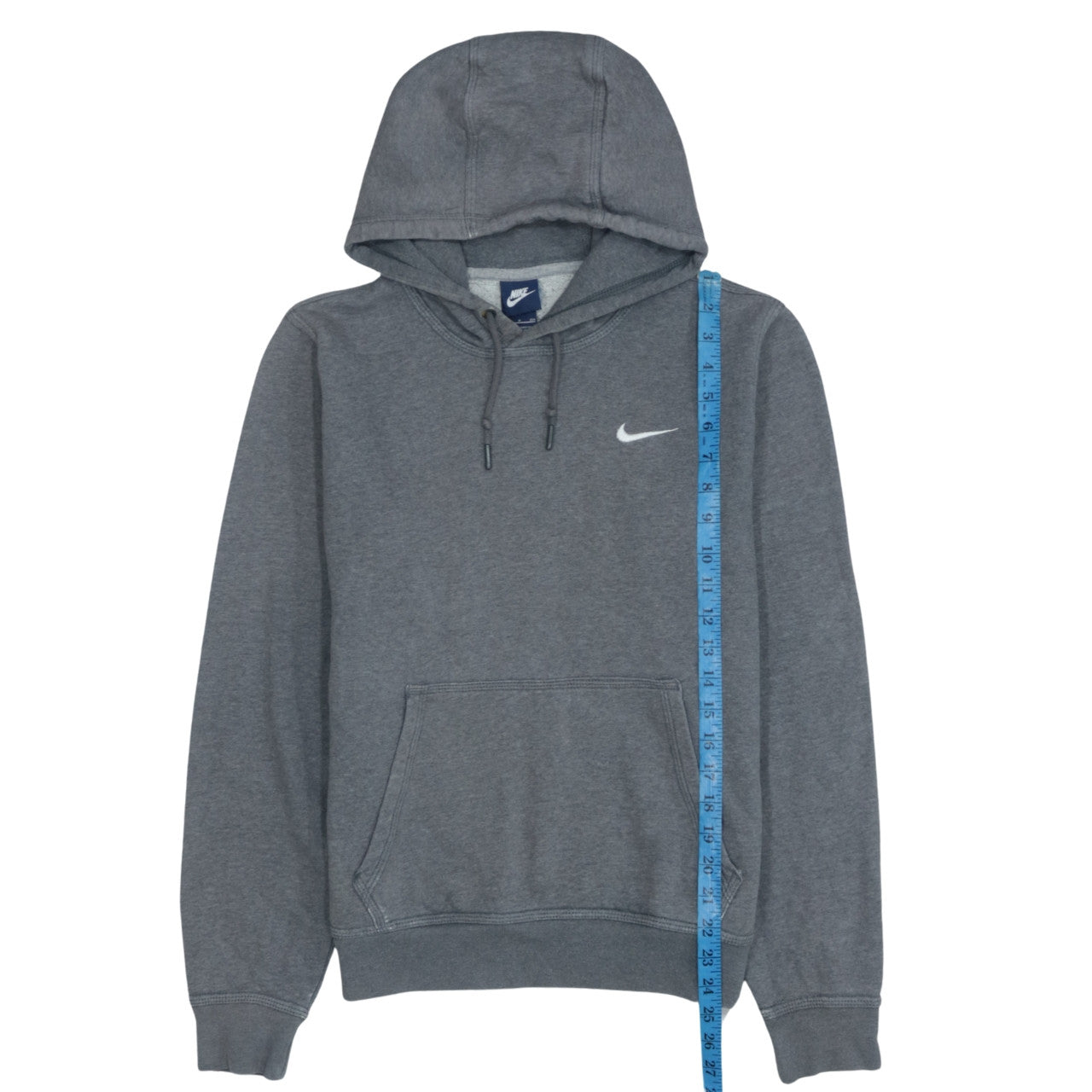 Mens UK Size S Nike Grey Pullover Hoodie