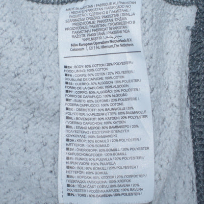 Mens UK Size S Nike Grey Pullover Hoodie