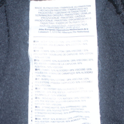 Mens UK Size XS Nike Black Pullover Hoodie