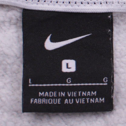 Womens UK Size L Nike Grey Pullover Sweatshirt
