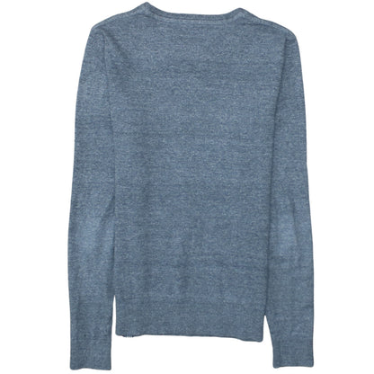 Mens UK Size S Tommy Hilfiger Blue Pullover Jumper