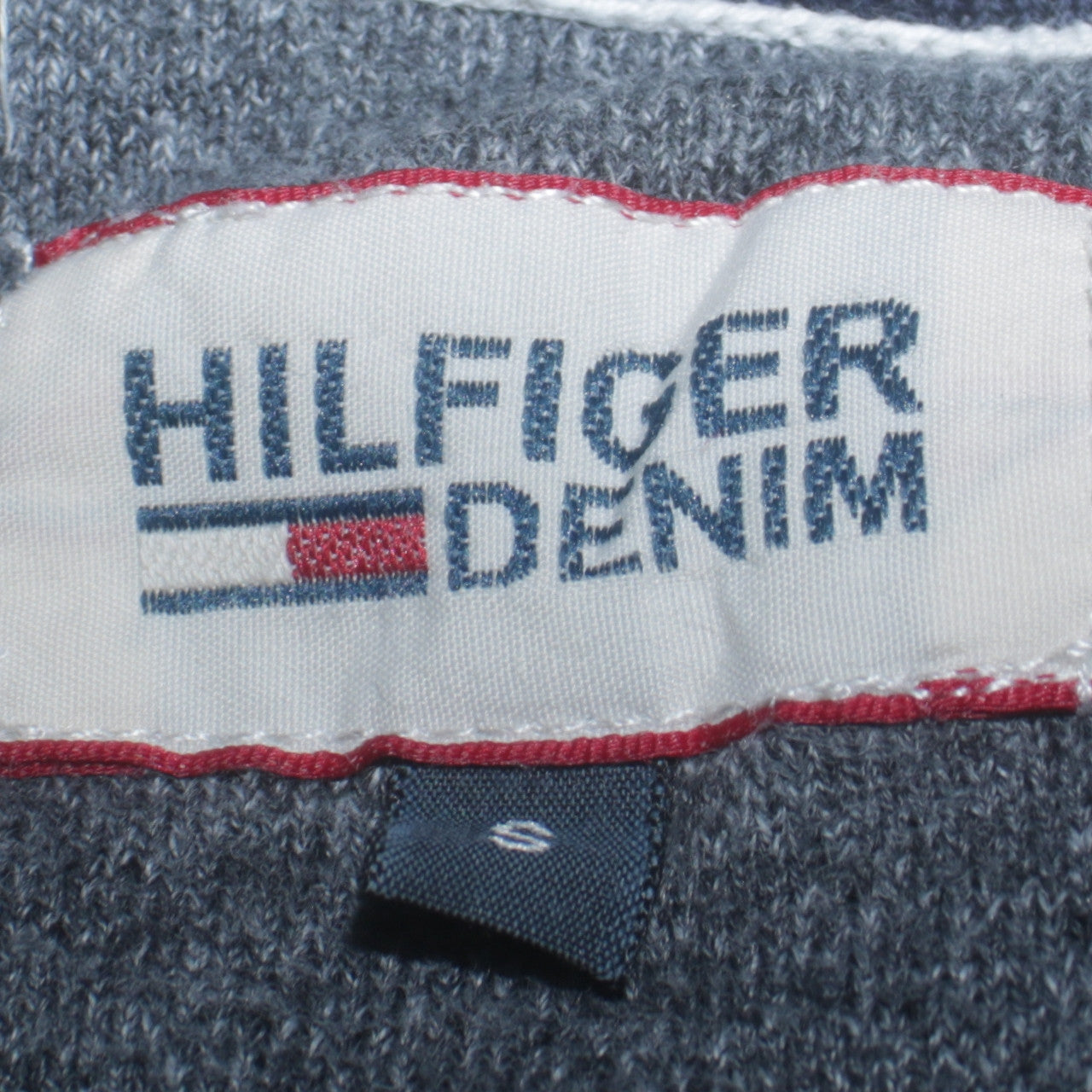 Mens UK Size S Tommy Hilfiger Blue Pullover Jumper