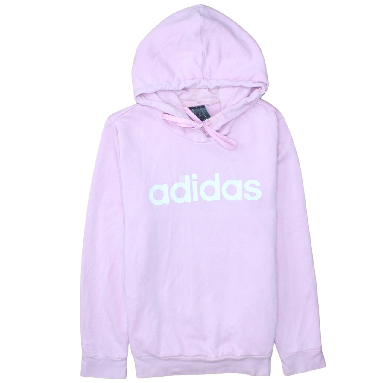 Womens UK Size M adidas Pink Pullover Hoodie