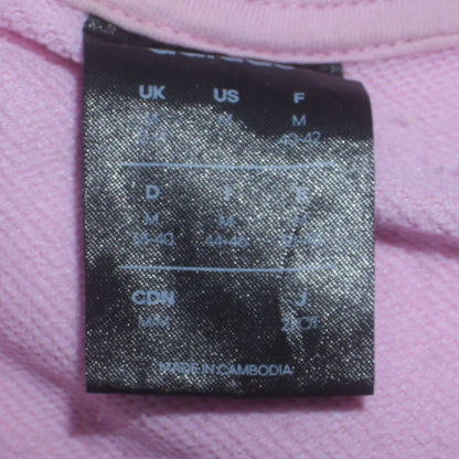 Womens UK Size M adidas Pink Pullover Hoodie