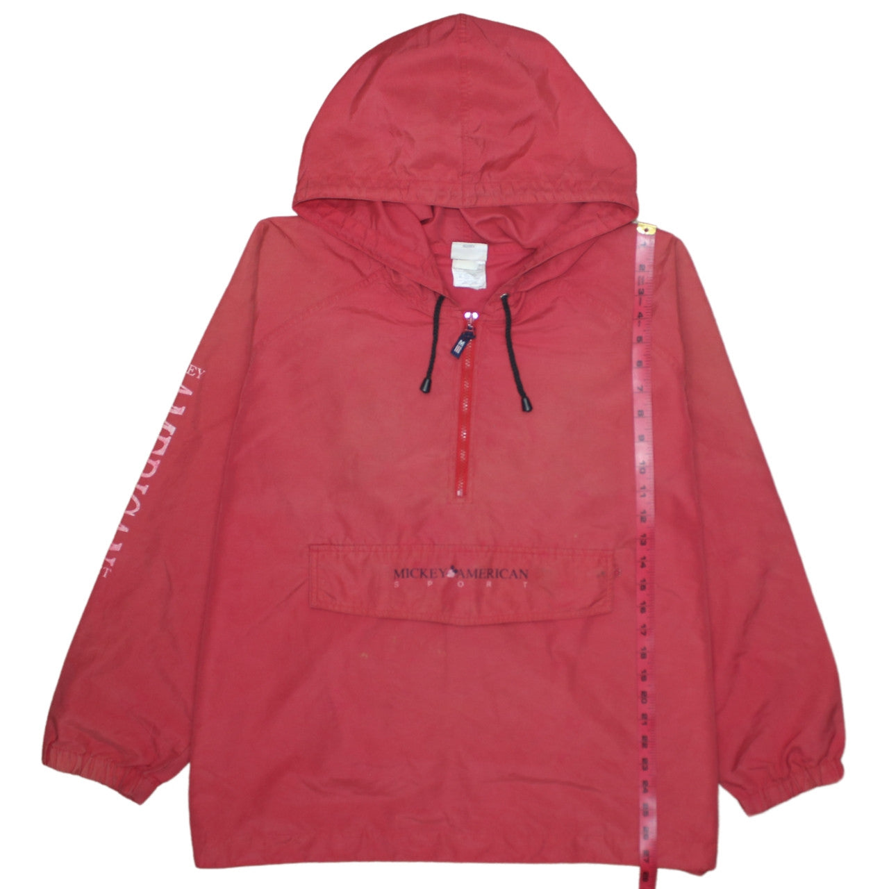 Mens UK Size XL Disney Red Anorak Coat