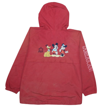 Mens UK Size XL Disney Red Anorak Coat