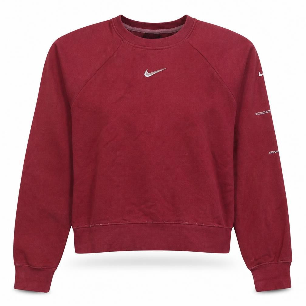 Womens UK Size S Nike Red Pullover Sweatshirt