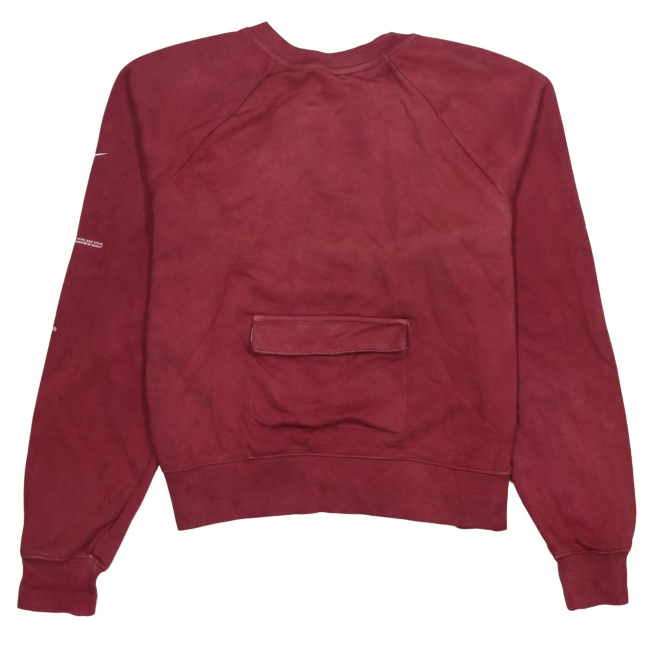 Womens UK Size S Nike Red Pullover Sweatshirt