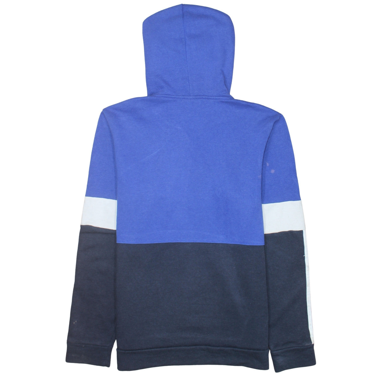 Mens UK Size L adidas Blue Pullover Hoodie