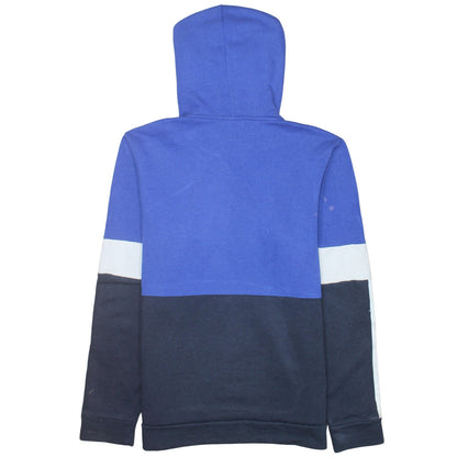 Mens UK Size L adidas Blue Pullover Hoodie