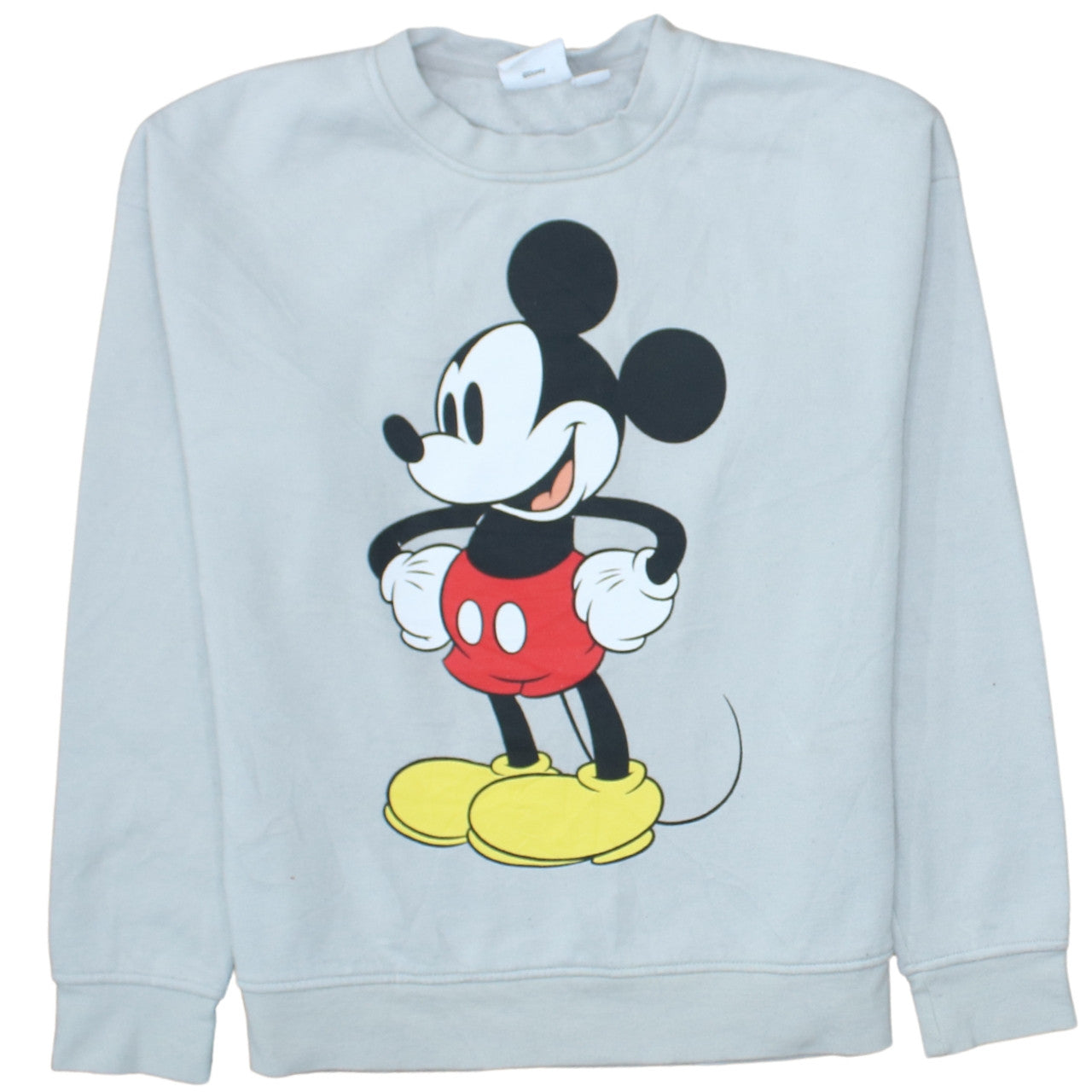 Womens UK Size 2XS Disney Grey Pullover Sweatshirt