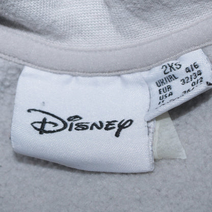 Womens UK Size 2XS Disney Grey Pullover Sweatshirt
