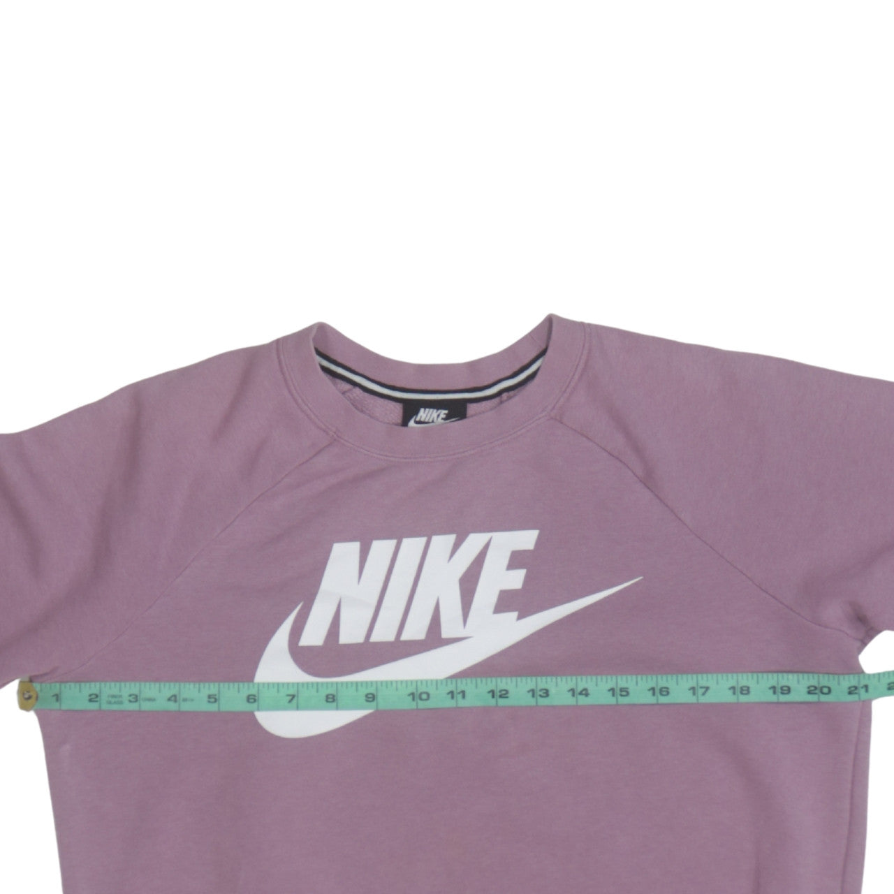 Womens UK Size S Nike Pink Pullover Sweatshirt