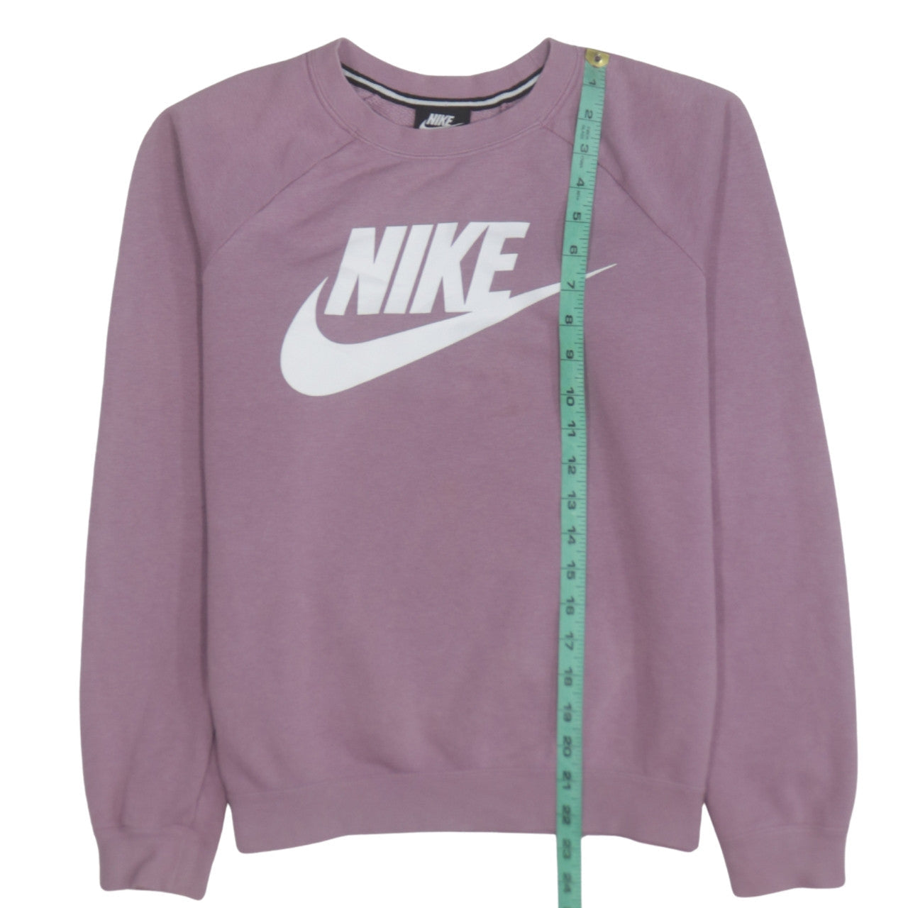 Womens UK Size S Nike Pink Pullover Sweatshirt