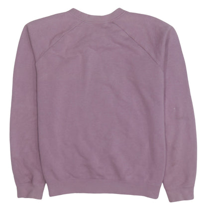 Womens UK Size S Nike Pink Pullover Sweatshirt