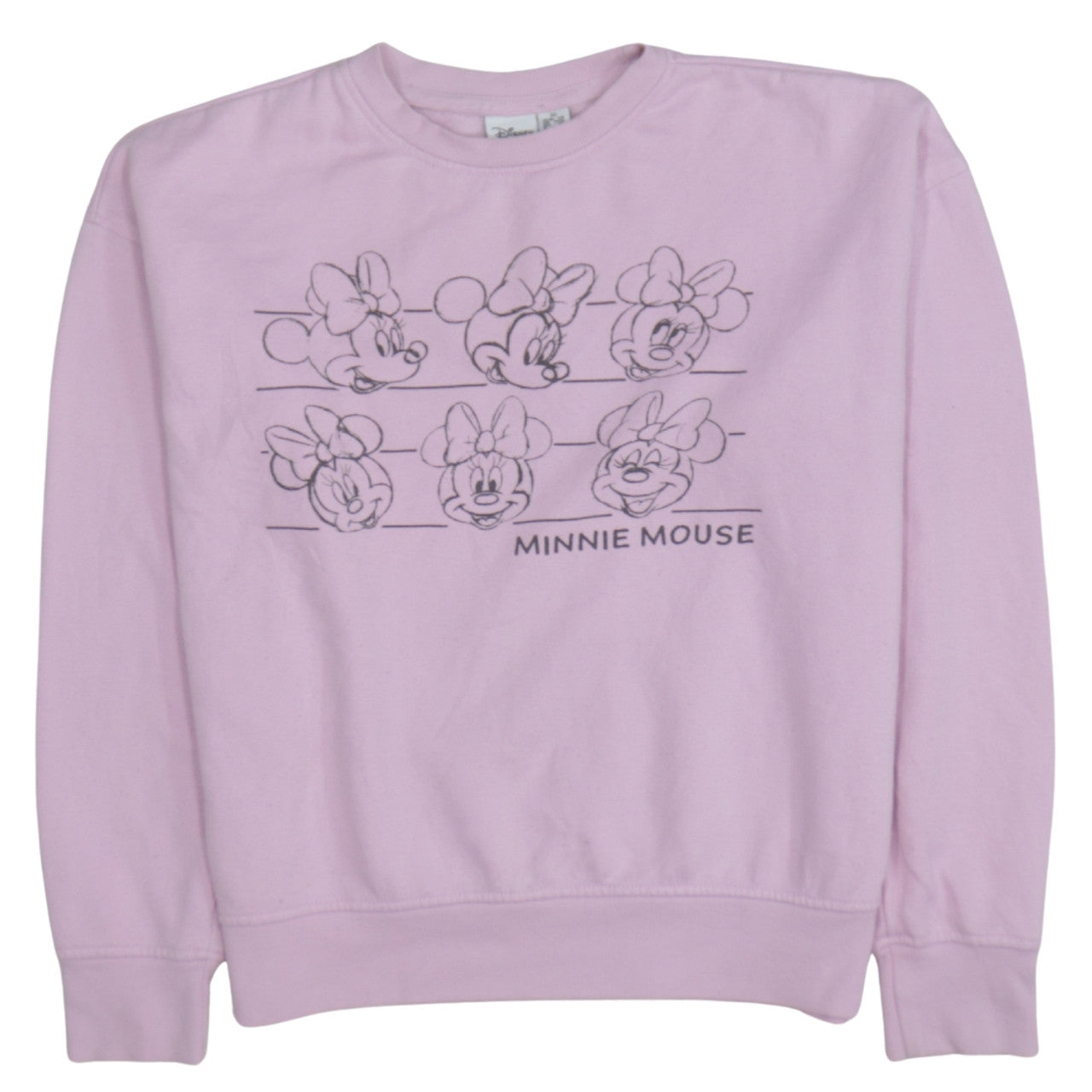 Womens UK Size XS Primark Pink Pullover Sweatshirt