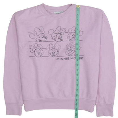 Womens UK Size XS Primark Pink Pullover Sweatshirt