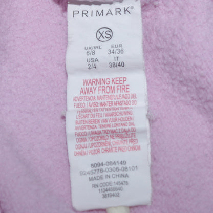 Womens UK Size XS Primark Pink Pullover Sweatshirt