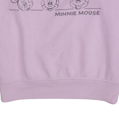 Womens UK Size XS Primark Pink Pullover Sweatshirt