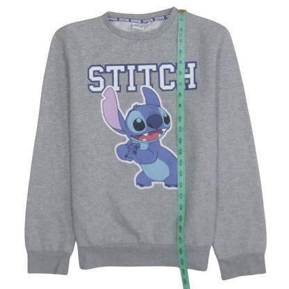 Womens UK Size S Disney Grey Pullover Sweatshirt