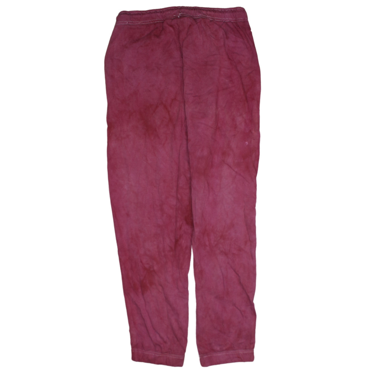 Womens UK Size S Nike Regular Fit Jogger Red Trousers