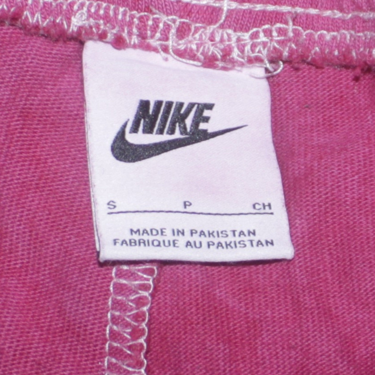 Womens UK Size S Nike Regular Fit Jogger Red Trousers