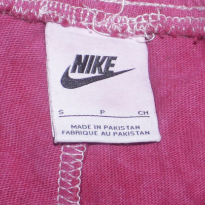 Womens UK Size S Nike Regular Fit Jogger Red Trousers