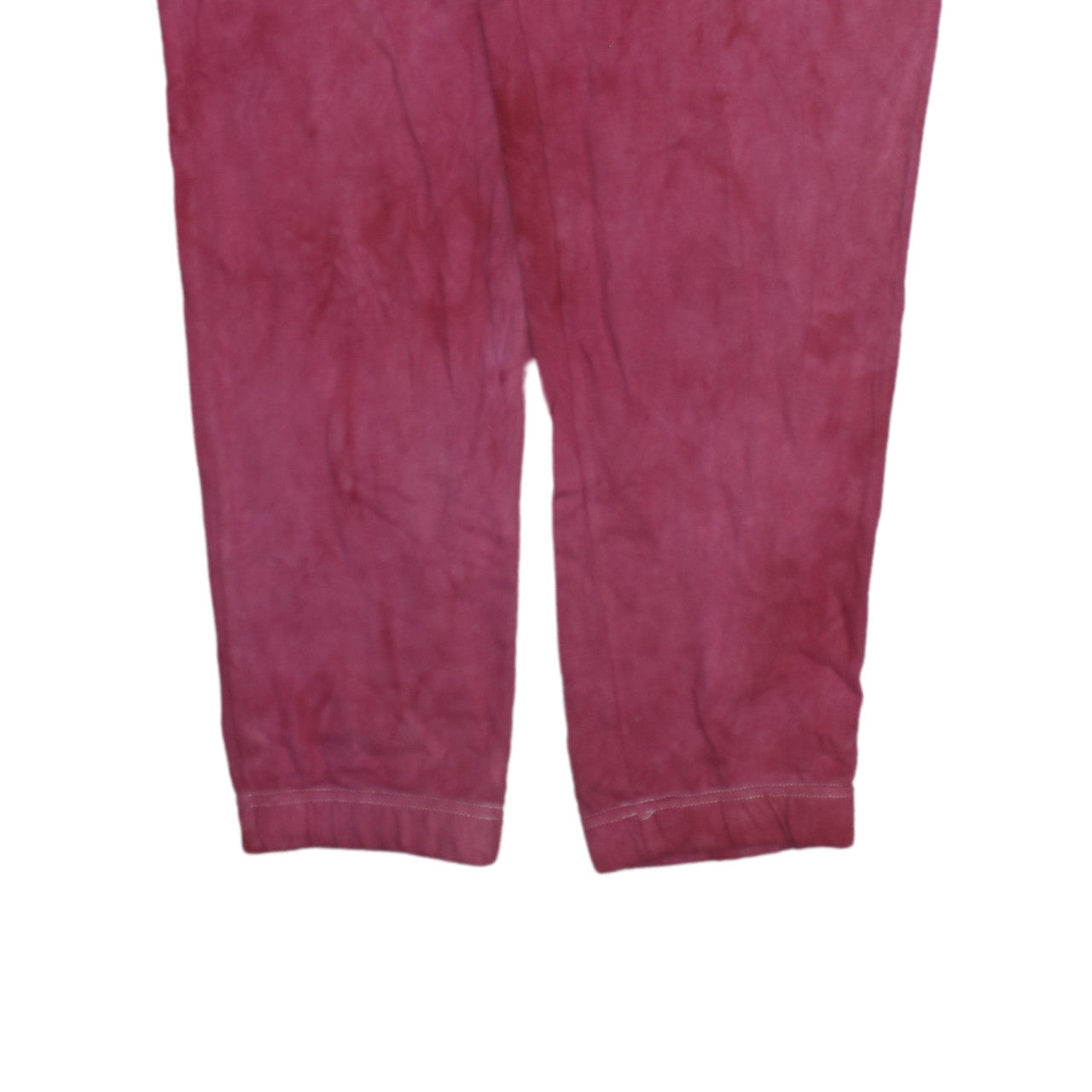 Womens UK Size S Nike Regular Fit Jogger Red Trousers