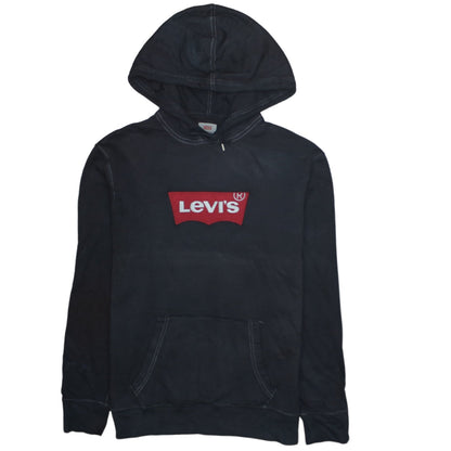 Mens UK Size L Levi's Black Pullover Hoodie