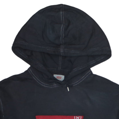 Mens UK Size L Levi's Black Pullover Hoodie