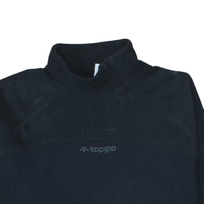 Womens UK Size 18 adidas Black Pullover Sweatshirt