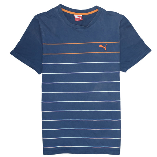 Mens UK Size M PUMA Blue  T-Shirt