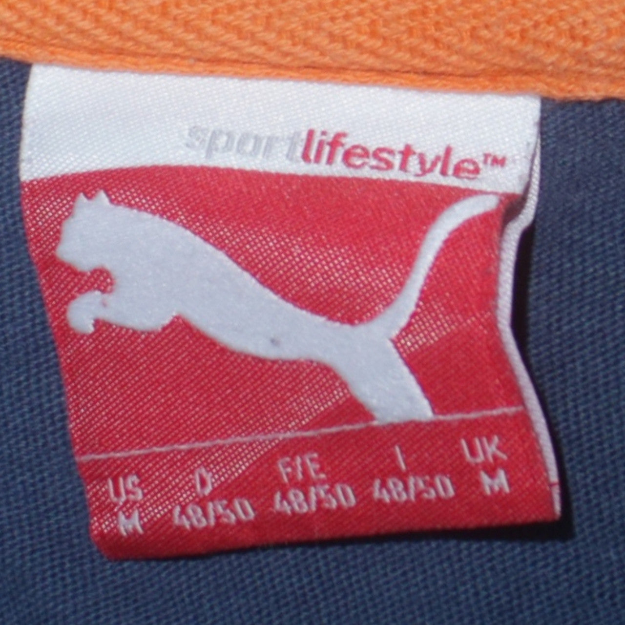 Mens UK Size M PUMA Blue  T-Shirt
