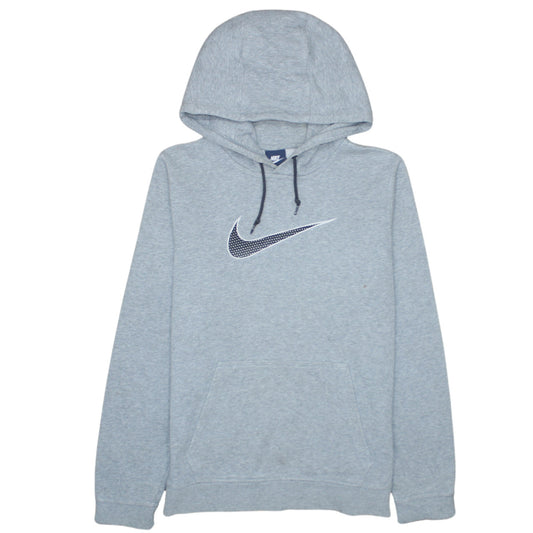 Mens UK Size M Nike Grey Pullover Hoodie