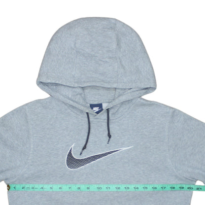 Mens UK Size M Nike Grey Pullover Hoodie