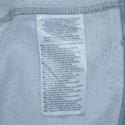 Mens UK Size M Nike Grey Pullover Hoodie