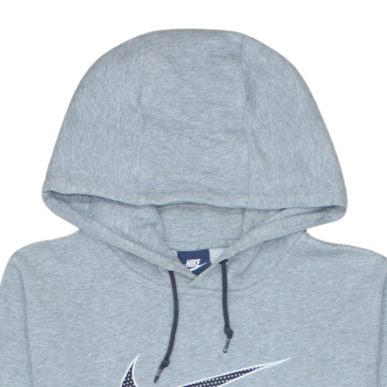 Mens UK Size M Nike Grey Pullover Hoodie