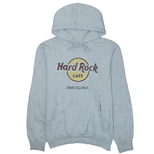 Mens UK Size M Hard Rock Cafe Grey Pullover Hoodie