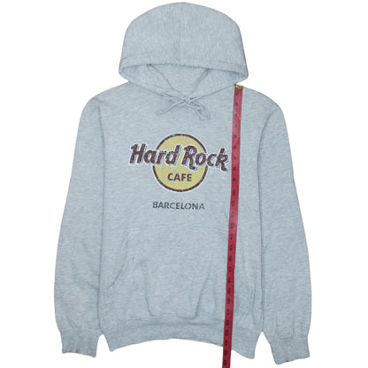 Mens UK Size M Hard Rock Cafe Grey Pullover Hoodie