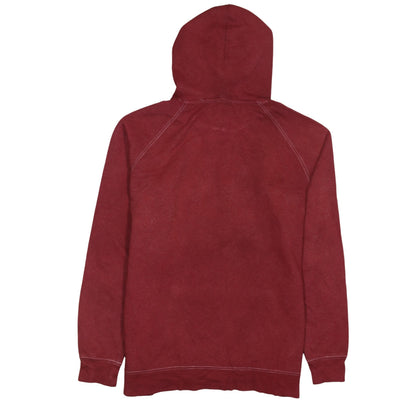 Womens UK Size XL The North Face Red Pullover Hoodie