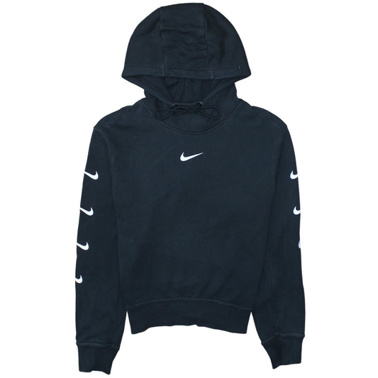 Womens UK Size S Nike Black Pullover Hoodie