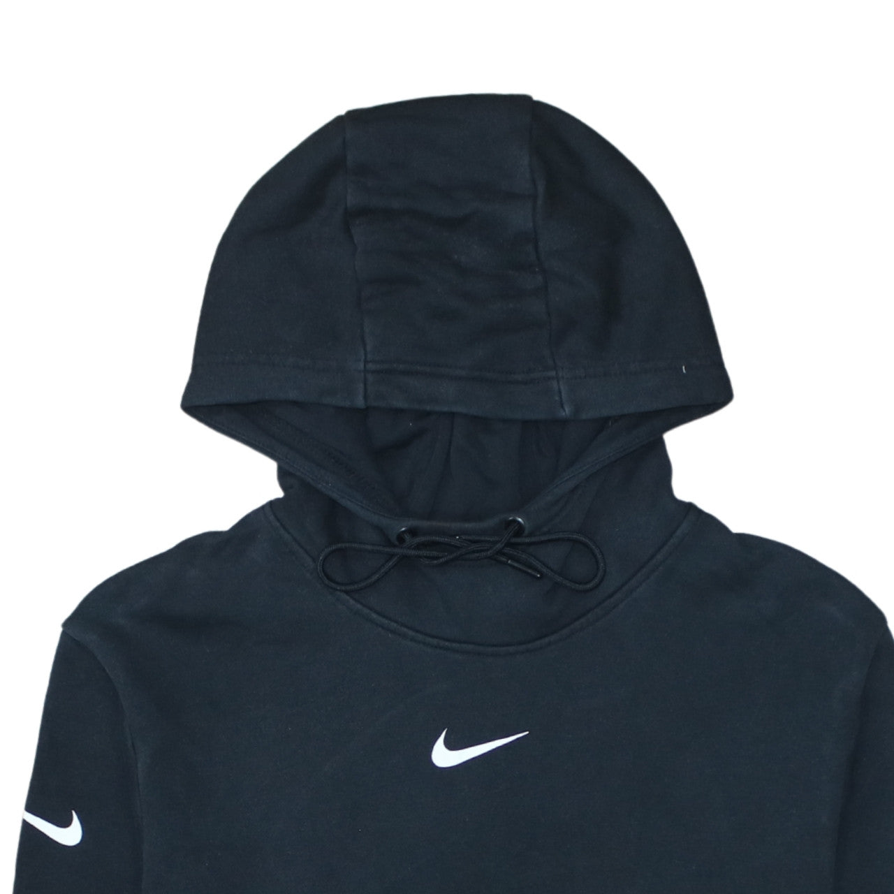 Womens UK Size S Nike Black Pullover Hoodie