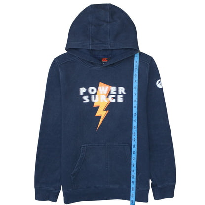 Canterbury Boys Navy Blue Power Surge Pullover Hoodie 14 Years