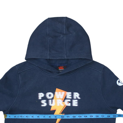 Canterbury Boys Navy Blue Power Surge Pullover Hoodie 14 Years